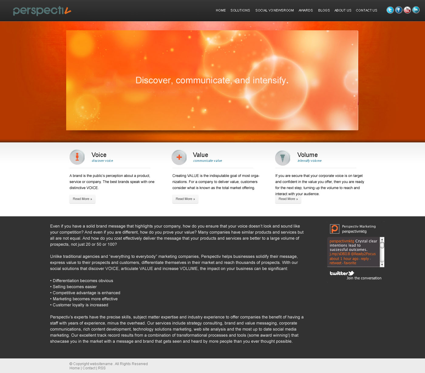 Perspectiv – Website Design